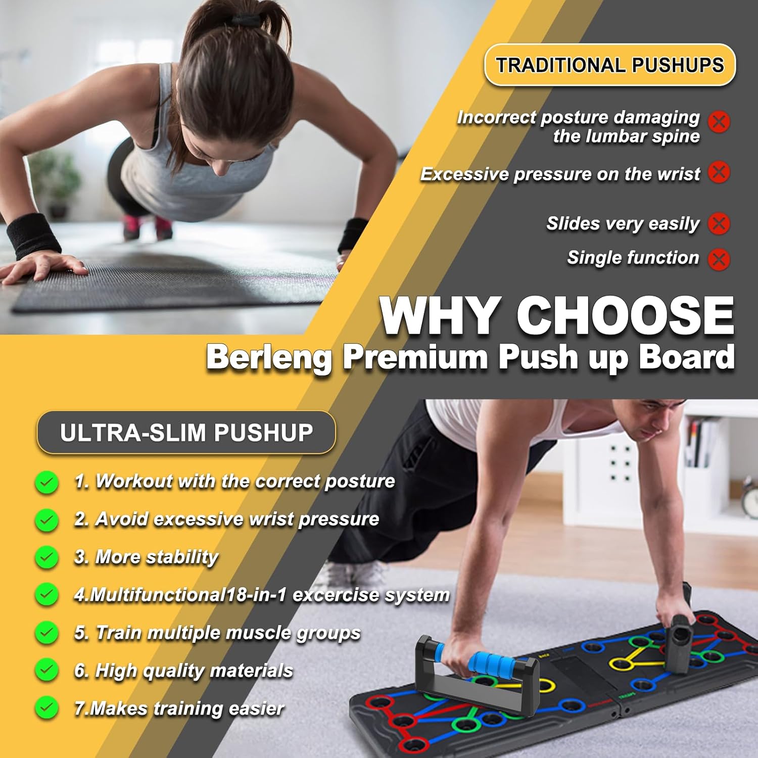 Supra Pushup Board